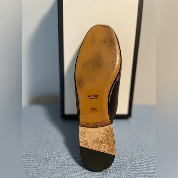 Gucci Princetown black leather mules - Picture 6 of 10